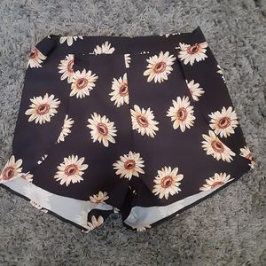 Sunflower Flowy Shorts